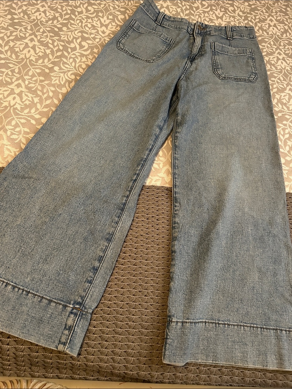 LC Lauren Conrad Light Blue Wide Leg Jeans